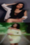 Horny woman jumps hard outside