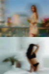 Sexy seniors women exercising